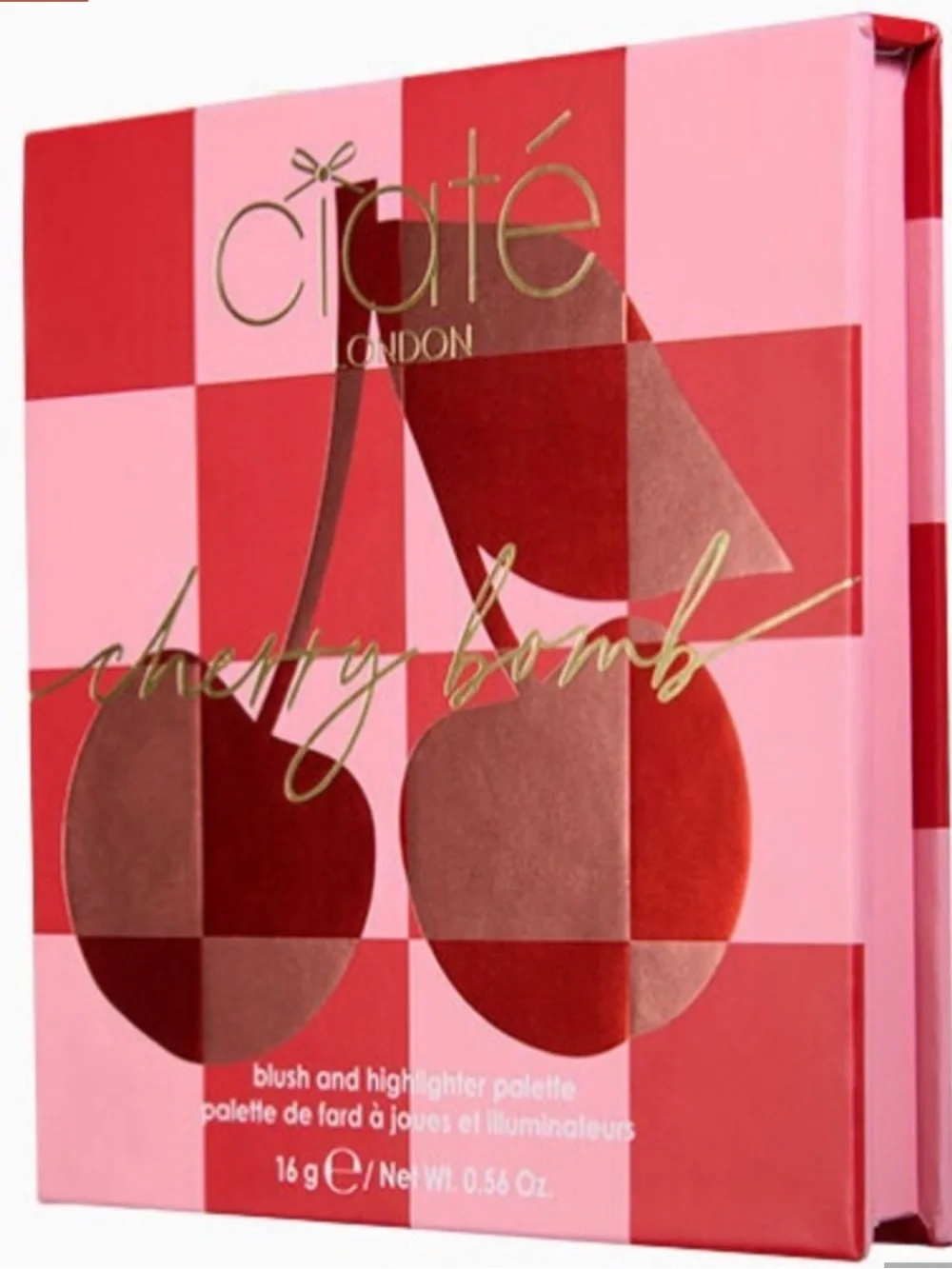 Ciaté Cherry Bomb Eyeshadow Palette - Pink & Red Tones
